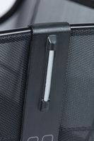 Basil cento tech fiber wsl - fietsmand - achterop - solid zwart