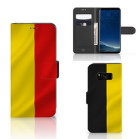 Samsung Galaxy S8 Bookstyle Case Belgische Vlag - thumbnail