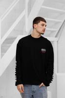 Equalité Universe Longsleeve T-Shirt Heren Zwart/Roze - Maat M - Kleur: ZwartRoze | Soccerfanshop