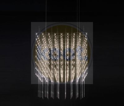 Quasar - Cosmos Square 100 LED Hanglamp