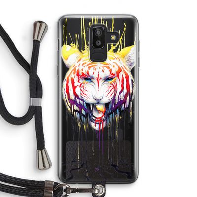 Fading: Samsung Galaxy J8 (2018) Transparant Hoesje met koord