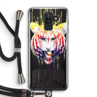Fading: Samsung Galaxy J8 (2018) Transparant Hoesje met koord