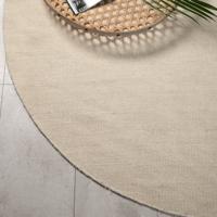 Nohr Rond Vloerkleed 'Keefe' 200cm, kleur Beige