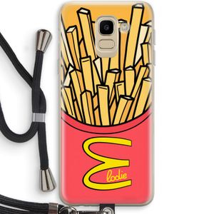 McElodie: Samsung Galaxy J6 (2018) Transparant Hoesje met koord