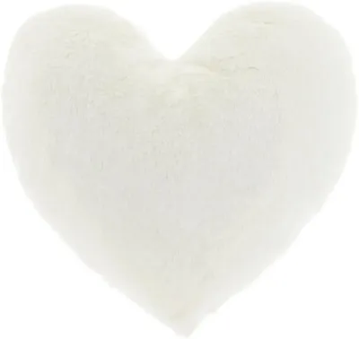 Unique Living kussen heart 45x35cm dove white