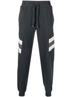 Brunello Cucinelli pantalon de jogging à lien de resserrage - Noir