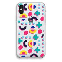 8-bit N°2: iPhone XS Transparant Hoesje