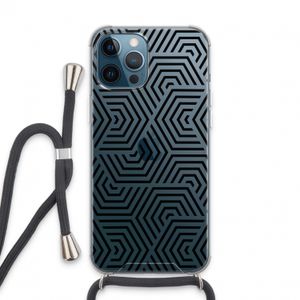 Magic pattern: iPhone 13 Pro Max Transparant Hoesje met koord
