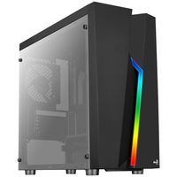 Aerocool Bolt Mini Mini Tower Zwart - thumbnail