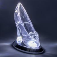 Disney Assepoester glazen muiltje lamp