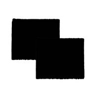 AMIG Anti-krasvilt -2x knipvel - zwart - 100 x 100 mm - rechthoek - zelfklevend - Meubelviltjes - thumbnail