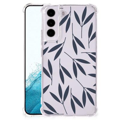 Samsung Galaxy S22 Case Leaves Blue Samsung Galaxy S22 Case Leaves Blue