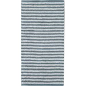 Cawö Cawo handdoek campus 50x100 Petrol