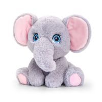 Pluche knuffel dier olifant 25 cm   -