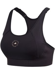 adidas by Stella McCartney brassière de sport à logo imprimé - Noir