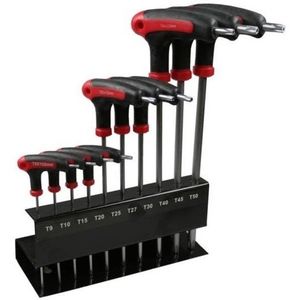 Torx schroevendraaier set 10 delig