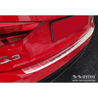 RVS Bumper beschermer passend voor Audi Q3 II Sportback 2019- incl. RS 'Ribs' AV235430