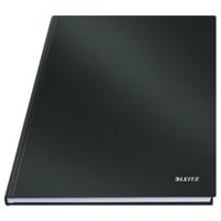 Leitz 46650095 Notitieboek Gelinieerd Zwart Aantal paginas: 80 DIN A4