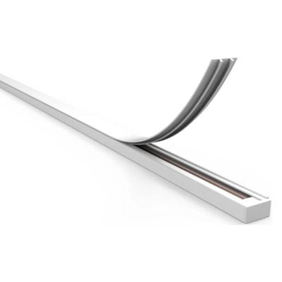 Afdekplaat voor spanningsrail 1-fase - Wit - 1 meter