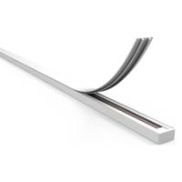 Afdekplaat voor spanningsrail 1-fase - Wit - 1 meter