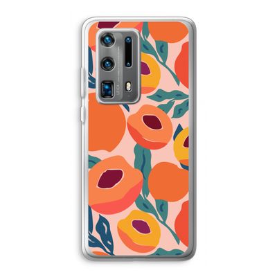 Perzik: Huawei P40 Pro Plus Transparant Hoesje
