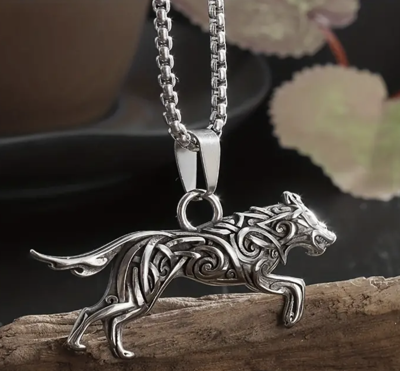 Wolf ketting - Sieraden - Spiritueelboek.nl