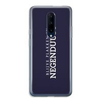 Blijve plakken in Negenduust: OnePlus 7 Pro Transparant Hoesje