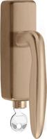 Formani Basics LB18H-DKLOCK-O draaikiepgarnituur afsluitbaar - PVD licht brons