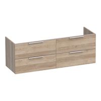 Sanituba EVO onderkast 140cm legno calore