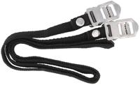 CONTEC toeclip-riemen "nylon strap" ct pedalstrap nylon nylon black 2pcs