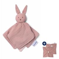 doomoo You&Me Baby Trooster - Omkeerbaar en geruststellend dekbed - Voorzien van 2 lichamen om de geur van de ouder te transporteren, roze