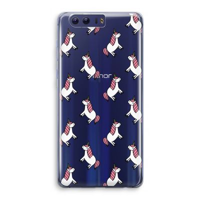Eenhoorns overal: Honor 9 Transparant Hoesje
