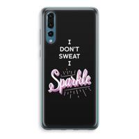 Sparkle quote: Huawei P20 Pro Transparant Hoesje