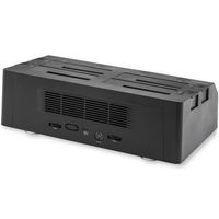 StarTech.com 4-bay SATA HDD dockingstation voor 2.5”/3.5" SSDs/HDDs USB 3.1 (10Gbps) - thumbnail