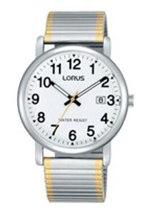 Horlogeband Lorus VJ32-X246 / RG861CX9 / RHA063X Staal Bi-Color 20mm