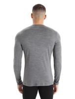 Icebreaker Merino 200 Oasis LS Crewe Thermoshirt Heren Gritstone HTHR M
