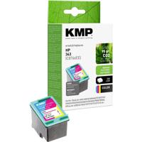 KMP Inktcartridge vervangt HP 343, C8766EE Compatibel Cyaan, Magenta, Geel H26 1024,4343