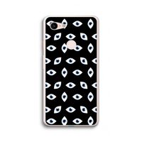 Eyes pattern: Google Pixel 3 XL Transparant Hoesje