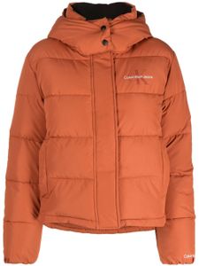 Calvin Klein Jeans doudoune Monologo Non Down - Orange