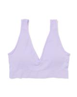 HEMA Voorgevormde Top Naadloos Zonder Beugel Lavendel (lavendel)