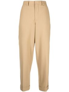 Closed pantalon de tailleur Auckley à plis creux - Marron