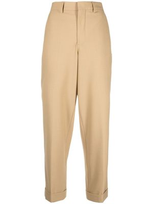 Closed pantalon de tailleur Auckley à plis creux - Marron