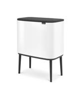 Brabantia Bo touch bin 11+23 liter white