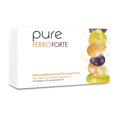 Pure Ferro forte 45mg (60 tab)