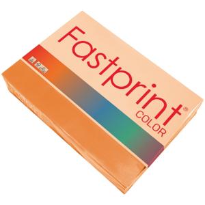Oranje A4 papier 80 gram pak 500 vel Fastprint