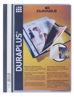 Snelhechtmap Durable Duraplus A4 grijs