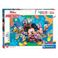 Clementoni Puzzel Mickey and Friends, 104st. - thumbnail