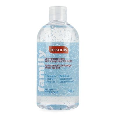 Assanis Hydro Alcoholische Gel Flip Top 500ml