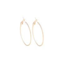 Go Dutch Label Bewerkte Creolen 5 cm Goud Go Dutch Label Bewerkte Creolen 5 cm Goud