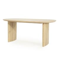 Eleonora Eettafel 'Dex' Eiken, 180 x 90cm, kleur Naturel